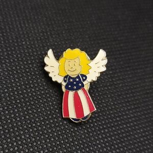 America's Guardian Angel Pin USA Political Patriotic Angel Pin | Aminco